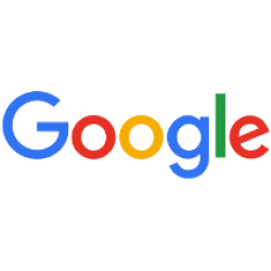 The Google logo, consisting of an uppercase blue G, then followed by the following lowercase letters: o in red, o in yellow, g in blue, l in green, and e red.