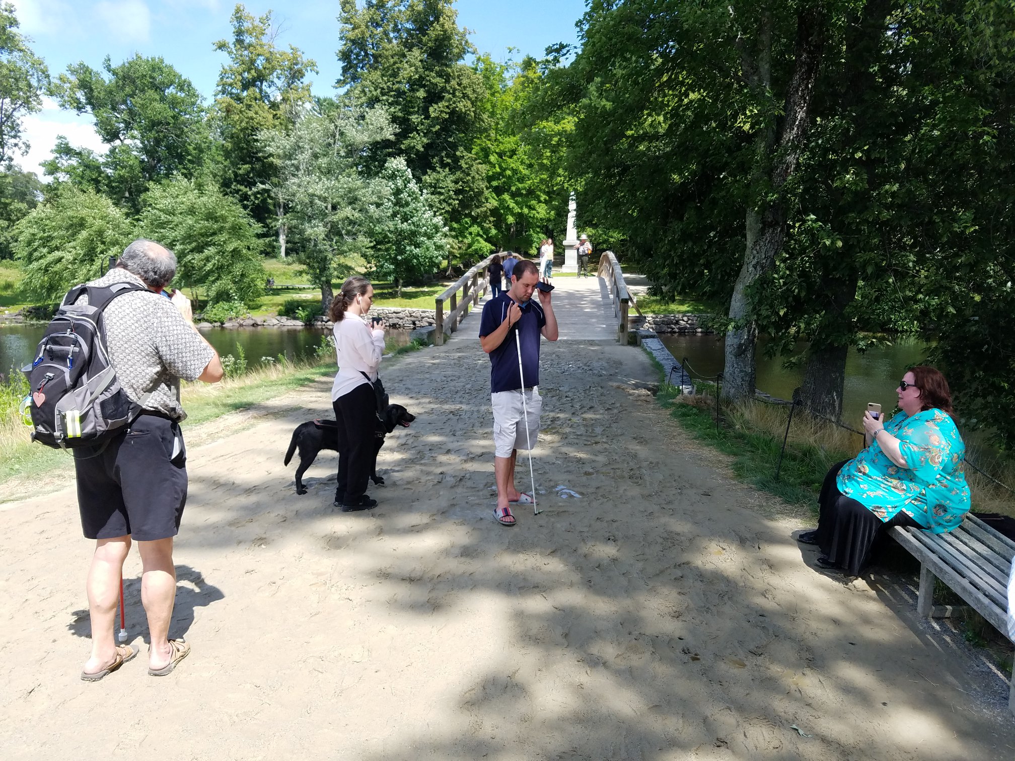 Photo of Testing Audio Description: Minute Man National Historical Park, Massachusetts (2018)