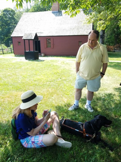 Photo of Testing Audio Description: Morristown National Historical Park, New Jersey (2018)