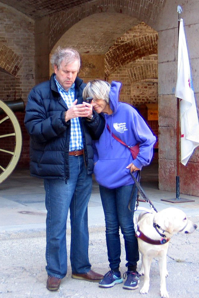 Photo of Testing Audio Description: Fort Point National Historic Site, California (2018)