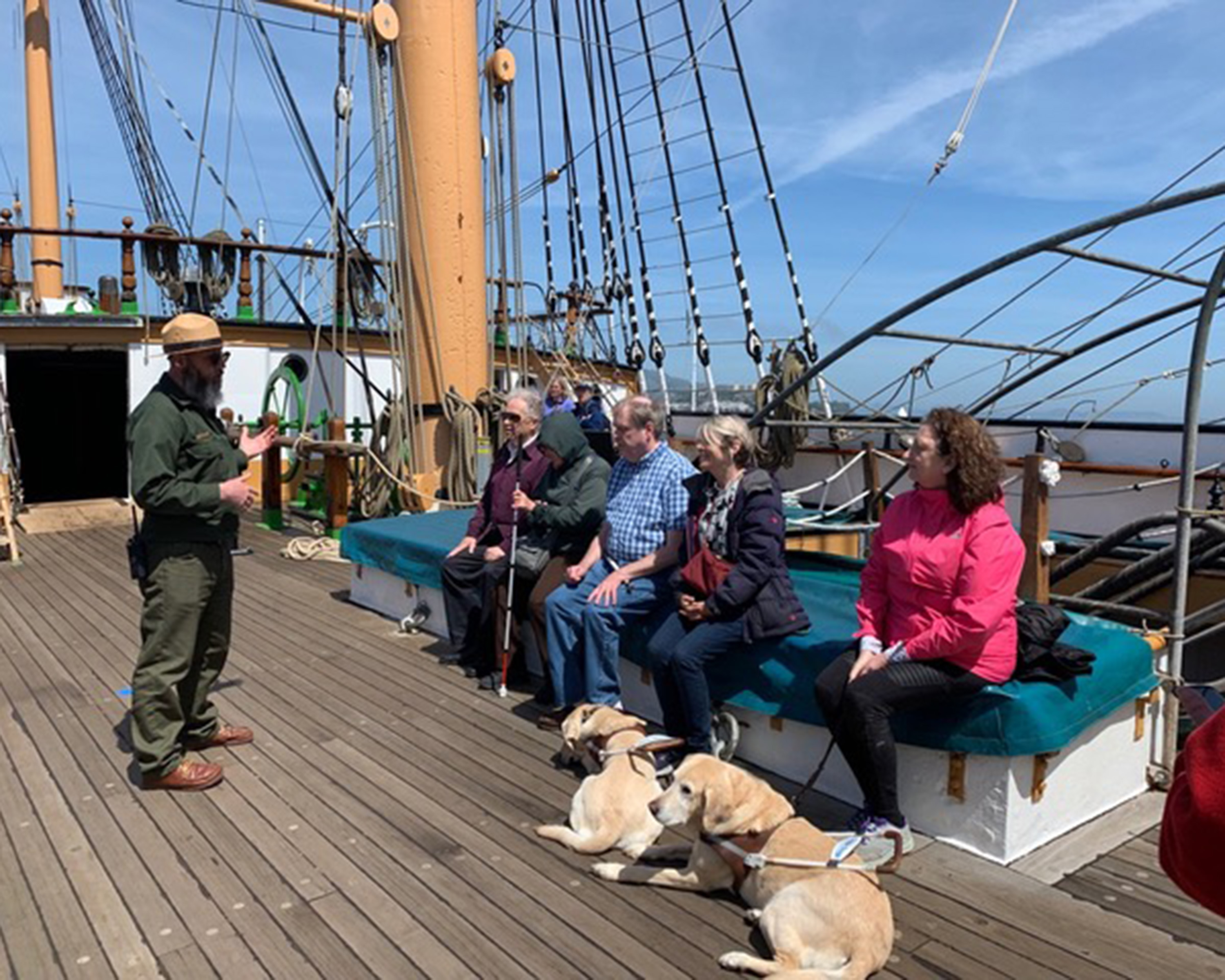 Photo of Testing Audio Description: San Francisco Maritime National Historical Park, California (2019)