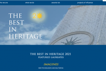Screenshot of the Imagines: New Technologies and Multimedia article